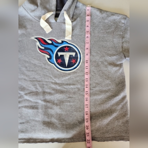 NWT NFL Team Apparel Tennessee Titans Women's Gray Hoodie Size M. - Picture 8 of 8